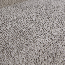 Home Source Grey Boucle Teddy Fur Barrel Accent Chair - Size: Single - Wilko - thumbnail 5