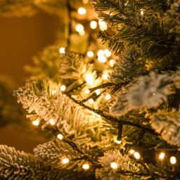 The Christmas Centre 240 Warm White LED Multifunction Green Cable String Light 28m - Size: 1800 x 0.5 x 1cm - Wilko - thumbnail 5