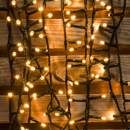 The Christmas Centre 240 Warm White LED Multifunction Green Cable String Light 28m - Size: 1800 x 0.5 x 1cm - Wilko - thumbnail 6