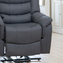 Artemis Home Colfax Dark Grey Massage and Heat Electric Recliner Chair - Size: Single - Wilko - thumbnail 4