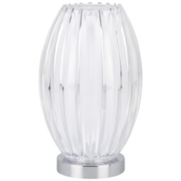 Alayna Clear Table Lamp - Size: 18 x 30 x 30cm - Wilko - thumbnail 1