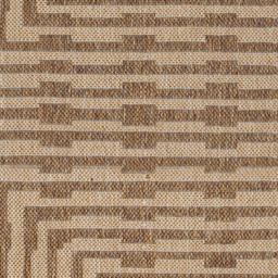 Yard Sandown Natural Jute Effect Indoor and Outdoor Rug 120 x 120cm - Cream - Wilko - thumbnail 3