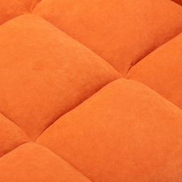 Living and Home Orange Recliner Armchair with Footstool - Size: Single - Wilko - thumbnail 6