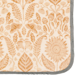 Helena Springfield Graphite and Copper Sunflower Fleece Throw 140 x 180cm - Size: 180 x 140 x 1cm - Graphite / Copper - Wilko - thumbnail 3