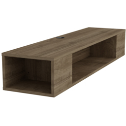 Decorotika Peti Oud Floating TV Unit - Size: 23 x 135 x 35.2cm - Brown - Wilko - thumbnail 7