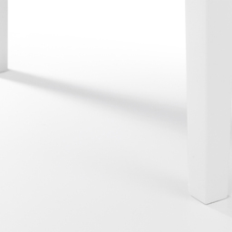 Julian Bowen Taku 4 Seater Satin White Dining Table - Wilko - thumbnail 6