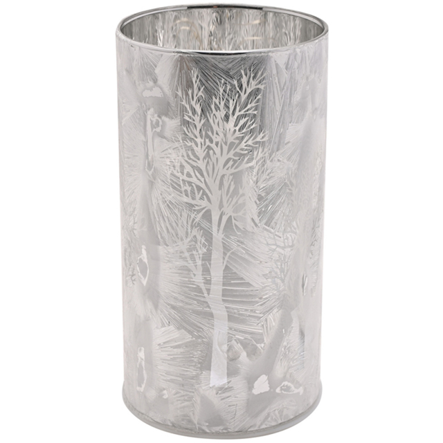 The Seasonal Gift Co. LED Frosted Tube Light 15cm - Size: 15 x 8 x 8cm - Silver - Wilko - image 1