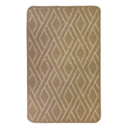 Loop Geo Mat - Brown - Wilko - thumbnail 1