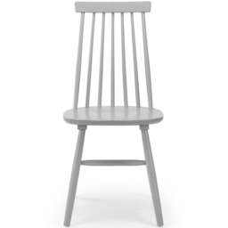 Julian Bowen Alassio Set of 2 Grey Dining Chair - Wilko - thumbnail 5
