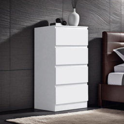 FWStyle Carlton 4 Drawer Matt White Chest of Drawers - Wilko - thumbnail 5
