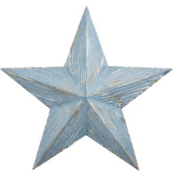 Coastal Hanging Star Ornament 37cm - Size: 39 x 37 x 6cm - Wilko