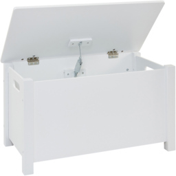 Liberty House Toys Kids White Toy Box - Size: 47.5 x 68 x 37.5cm - Wilko - thumbnail 4