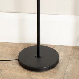 ValueLights Angus Matt Black 3 Way Metal LED Floor Lamp - Wilko - thumbnail 5