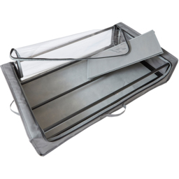 Liberty House Toys Underbed Storage Cart with Wheels 2 Pack - Size: 18 x 74 x 43cm - Grey - Wilko - thumbnail 5