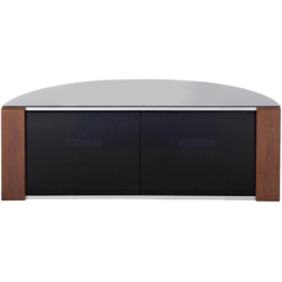 MDA Designs Sirius 1200 2 Door Walnut and Oak TV Cabinet - Size: 44 x 120 x 51cm - Multi - Wilko - thumbnail 3
