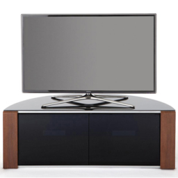 MDA Designs Sirius 1200 2 Door Walnut and Oak TV Cabinet - Size: 44 x 120 x 51cm - Multi - Wilko - thumbnail 4