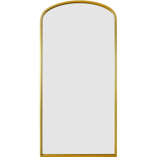 The Angustus Gold Arched Leaner Wall Mirror 170 x 85cm - MirrorOutlet - Wilko - image 1