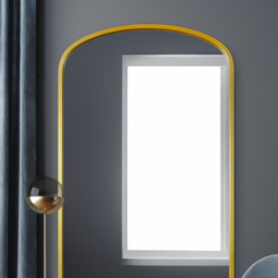 The Angustus Gold Arched Leaner Wall Mirror 170 x 85cm - MirrorOutlet - Wilko - thumbnail 4