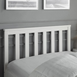 Portland Single Wooden Bed Frame - White - Wilko - thumbnail 5
