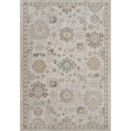 Desire Rugs Maia Beige Lagoon Floral Non Slip Rug 60 x 220cm - Cream - Wilko - thumbnail 7