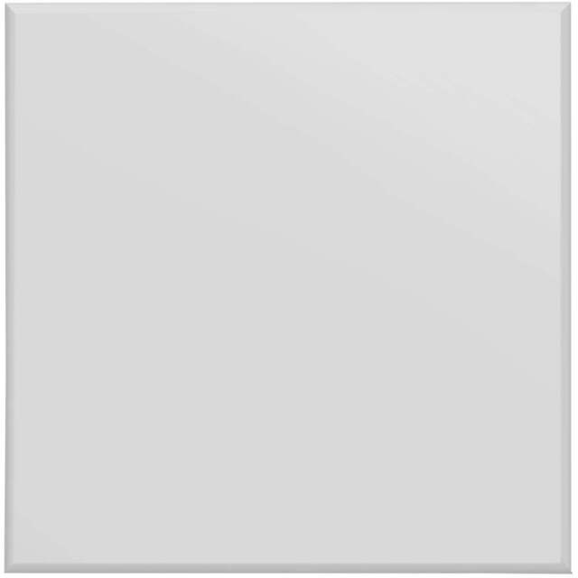 MirrorOutlet The Moderni Bevelled Wall Mirror 80 x 80cm - Clear - Wilko - image 1