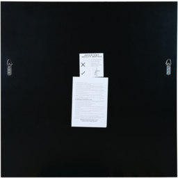 MirrorOutlet The Moderni Bevelled Wall Mirror 80 x 80cm - Clear - Wilko - thumbnail 5