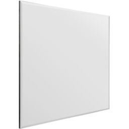 MirrorOutlet The Moderni Bevelled Wall Mirror 80 x 80cm - Clear - Wilko - thumbnail 4