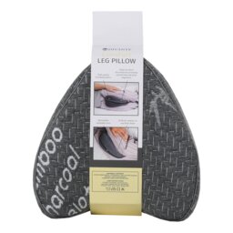 Divante Comfort Charcoal Fabric Foam Leg Pillow - Size: Single - Wilko - thumbnail 1