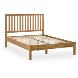 Julian Bowen Coxmoor Double Oak Bed - Brown - Wilko - thumbnail 5