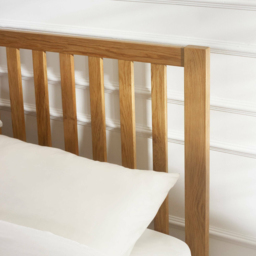 Julian Bowen Coxmoor Double Oak Bed - Brown - Wilko - thumbnail 7