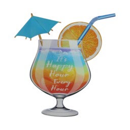 Indoor and Outdoor Bright Cocktail Sign - Wilko - thumbnail 5