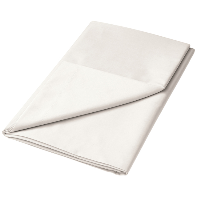 Helena Springfield Double Ivory Plain Dye Flat Bed Sheet - Wilko - image 1