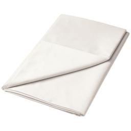 Helena Springfield Double Ivory Plain Dye Flat Bed Sheet - Wilko