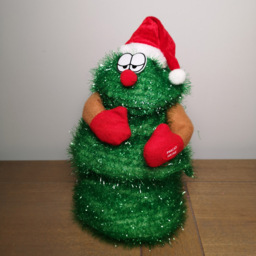 Premier Animated and Musical Singing Dancing Norbert Christmas Tree Decoration 28cm - Size: 30 x 14 x 14cm - Green - Wilko - thumbnail 7