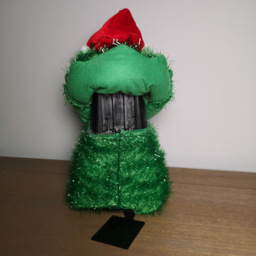 Premier Animated and Musical Singing Dancing Norbert Christmas Tree Decoration 28cm - Size: 30 x 14 x 14cm - Green - Wilko - thumbnail 6