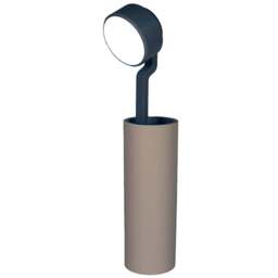 Lifemax Foldaway Portable Light - Size: 14.5 x 4.5 x 4.5cm - White - Wilko