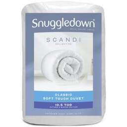 Snuggledown Single White Scandinavian Hollowfibre Duvet  10.5 Tog - Wilko - thumbnail 1