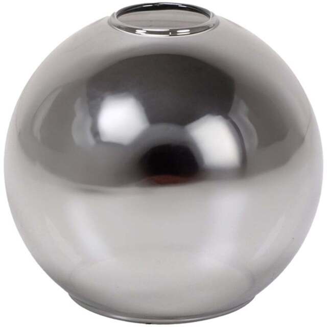 ValueLights Bellamy Smoke Easy Fit Glass Small Shade - Size: 13 x 15 x 15cm - Orange - Wilko - image 1