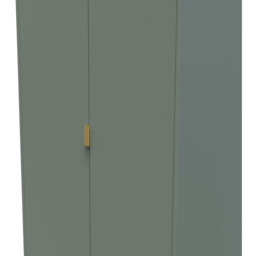 Crowndale 2 Door Reed Green Wardrobe Ready Assembled - Wilko - thumbnail 6