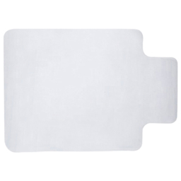Living and Home Clear Non Slip Office Chair Floor Mat - Size: 0.15 x 120 x 90cm - White - Wilko - thumbnail 5