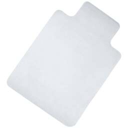 Living and Home Clear Non Slip Office Chair Floor Mat - Size: 0.15 x 120 x 90cm - White - Wilko - thumbnail 1