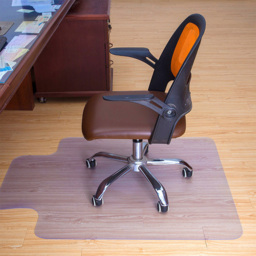 Living and Home Clear Non Slip Office Chair Floor Mat - Size: 0.15 x 120 x 90cm - White - Wilko - thumbnail 3