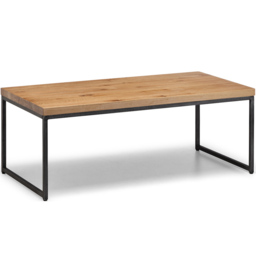 Julian Bowen Brooklyn Oak Nest of Tables Set of 3 - Size: 60 x 120 x 45cm - Brown - Wilko - thumbnail 6