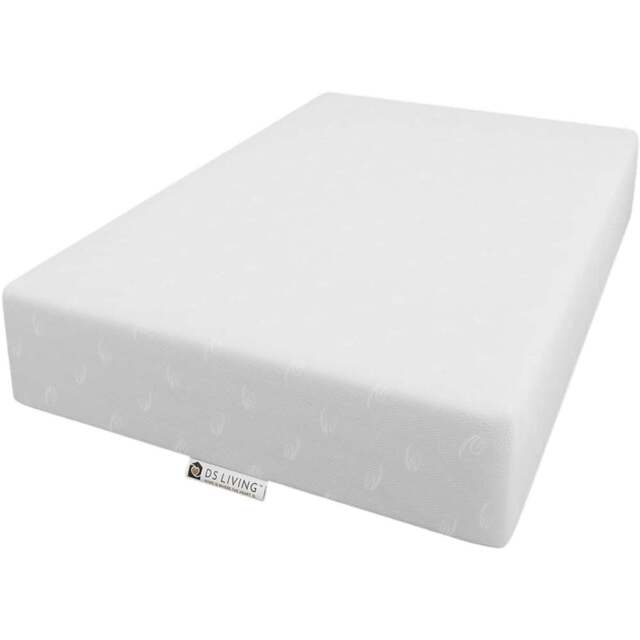 DS Living Small Double Pureflex Orthopaedic Memory Foam Mattress 10 inch - White - Wilko - image 1