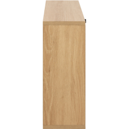Florence Albany Single Flip Down Door Oak Shoe Cabinet - Size: 43 x 71.6 x 17cm - Brown - Furniture To Go - Wilko - thumbnail 5