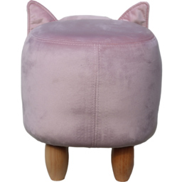 Gardeco Pinky The Pig Pink Velvet Footstool - Size: 36 x 65 x 32cm - Wilko - thumbnail 6