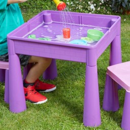 Liberty House Toys Purple Kids 5-in-1 Activity Table and Chairs - Size: 46.5 x 51 x 53cm - Wilko - thumbnail 4