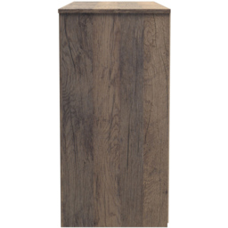 Crowndale Las Vegas 6 Drawer Matt White and Vintage Oak Chest of Drawers Ready Assembled - Wilko - thumbnail 5