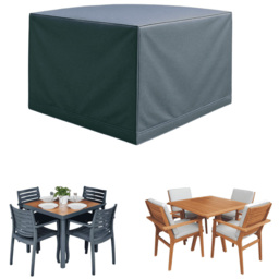 Home Source Flexicover Outdoor Furniture Cover - Size: 71 x 115 x 115cm - Black - Wilko - thumbnail 4