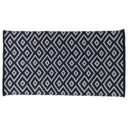 Geo Diamond Soft Rug - Wilko